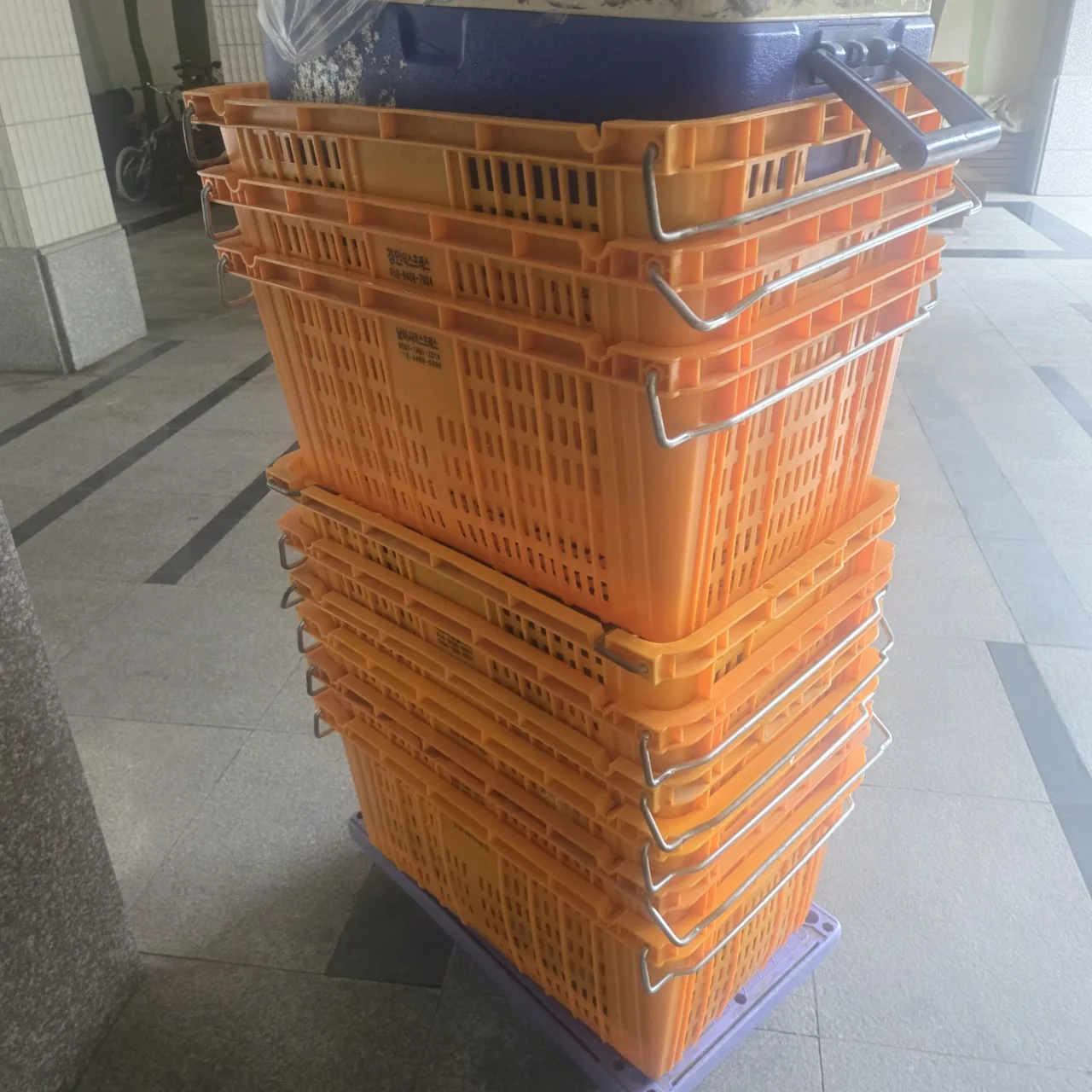 구례 안마의자운송 작업사진